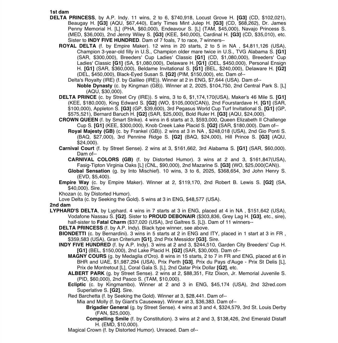 Avant Glory ( TB ) SI 102