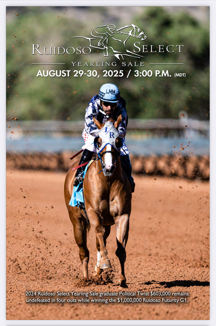 2025 Ruidoso Select Sale Catalog Supreme Q Racing